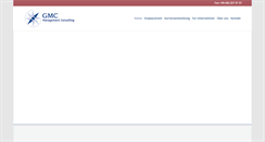 Desktop Screenshot of gmc-consulting.de